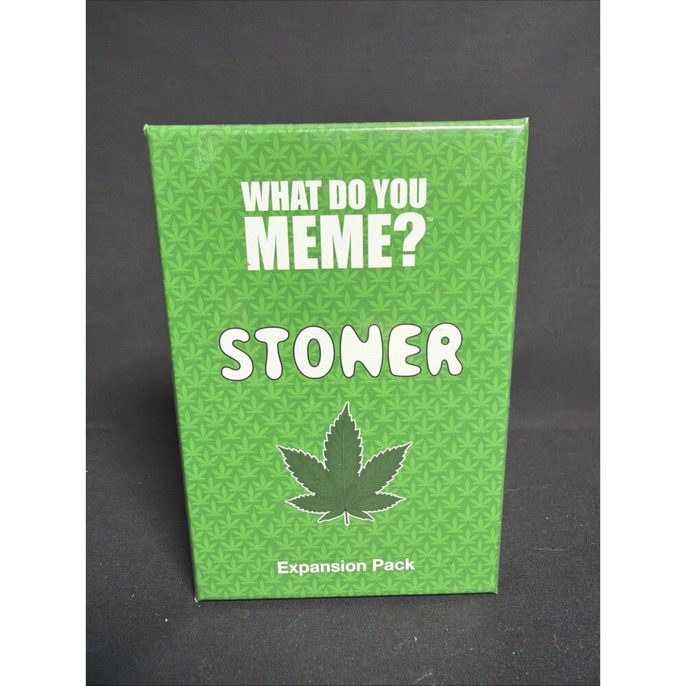 What Do You Meme? Stoner Expansion Pack Card Game - Fun, Party Game -NEW SEALED!